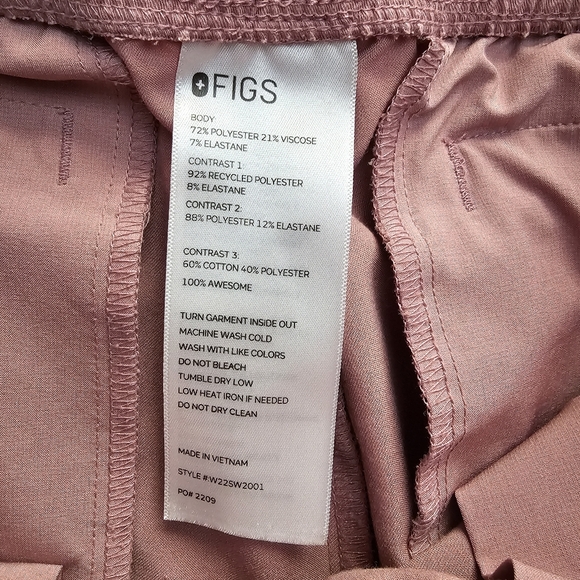 Figs Mineral Mauve Grenelle Jogger - Picture 4 of 4